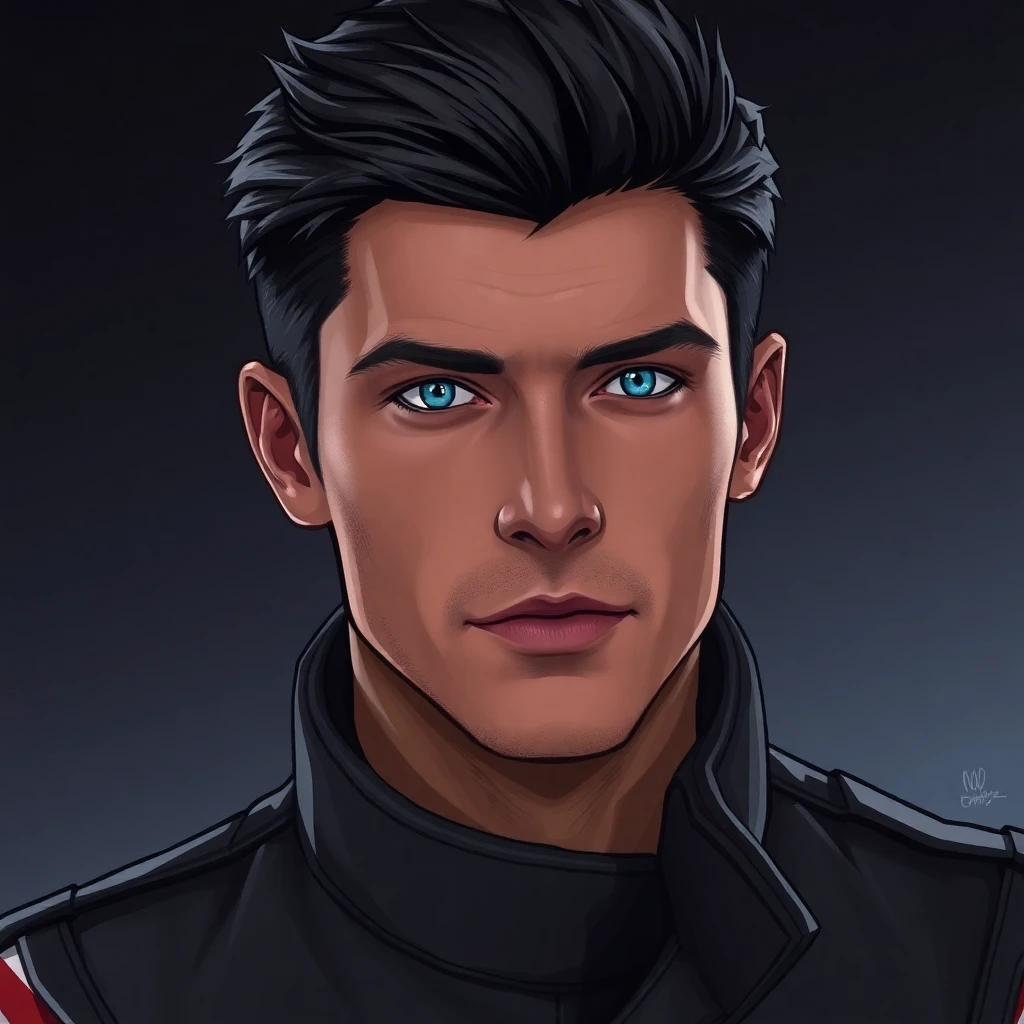 Kaelen Vance - strategic character portrait